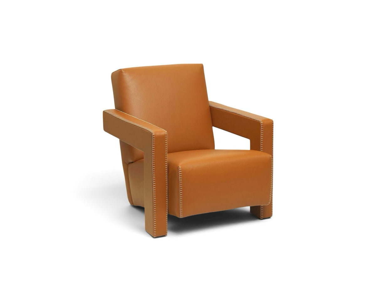 Utrecht Armchair in tan leather | Nue Modern