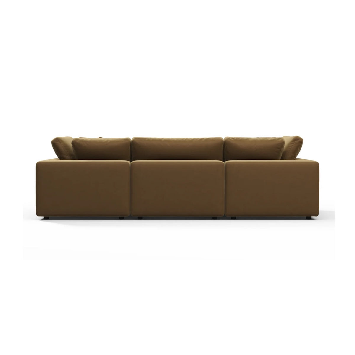 Cloud Modular 3-Seater Sofa - exceptional seat depth for full-body lounging