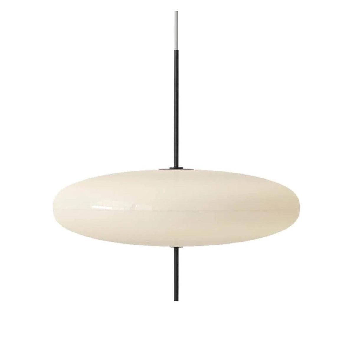 Model 2065 Pendant Lamp - soft downward light and a glowing face
