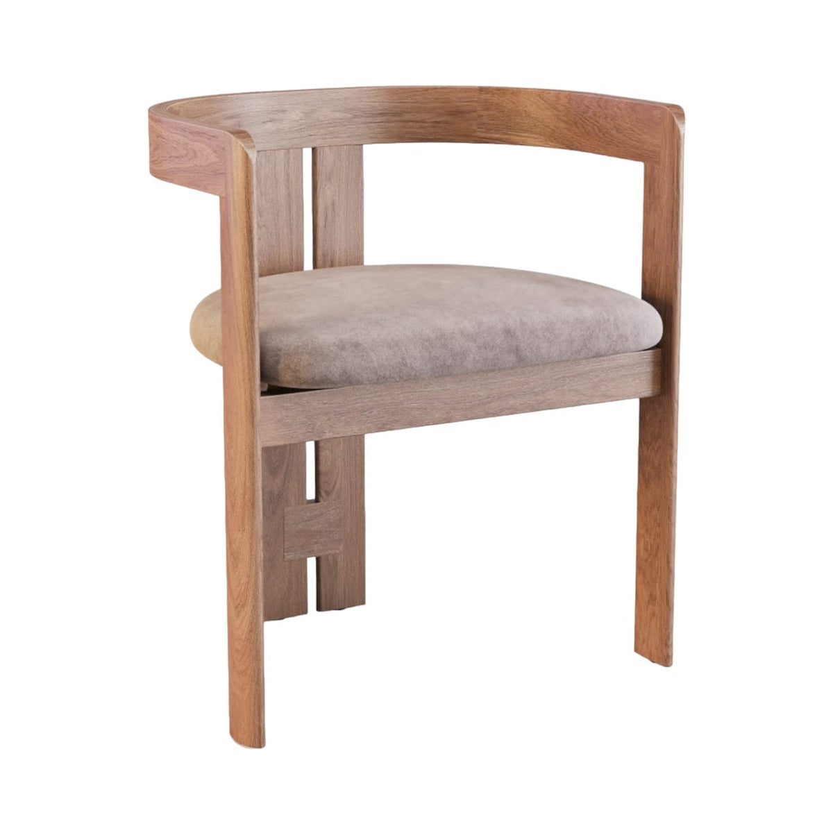 Pigreco Chair - compact chair with armrest comfort