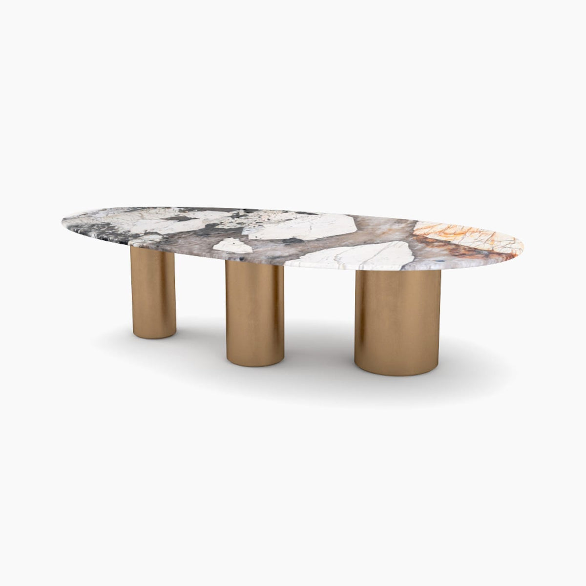 Luca Dining Table - contemporary dining table with a sculptural base