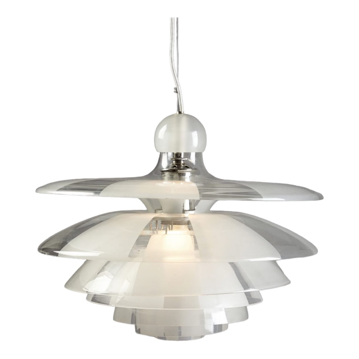Septima Pendant Lamp - available in acrylic or glass