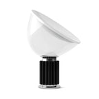 Taccia Table Lamp - glass bowl diffuser resting on the base
