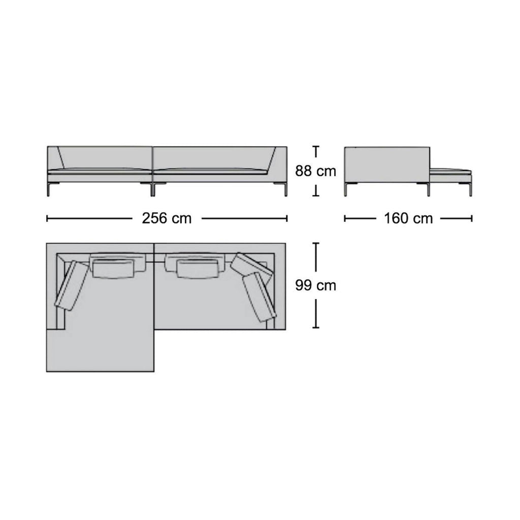 John Corner Sofa - corner sofa from Nue Modern