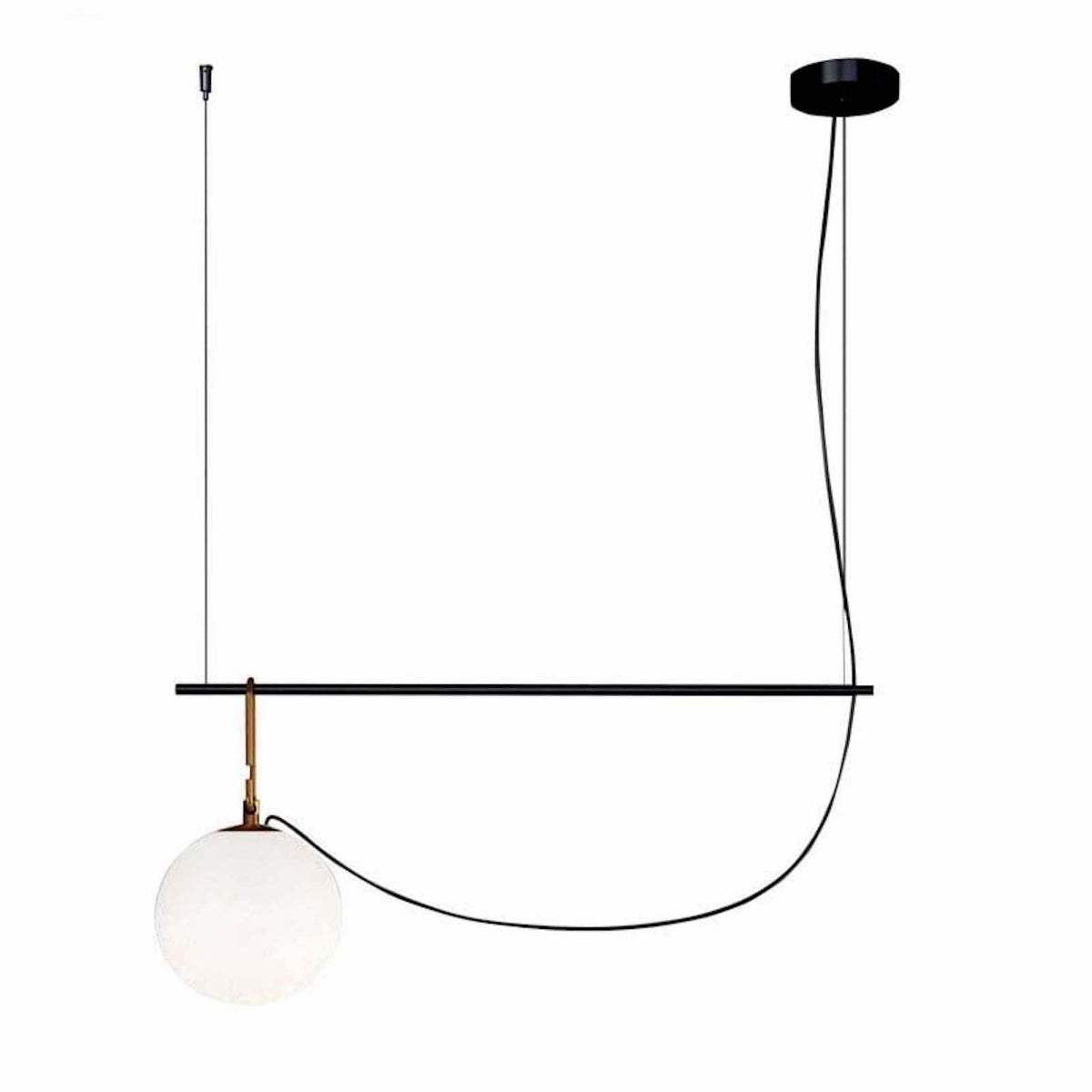 NH Suspension - glass diffuser with minimal fitting