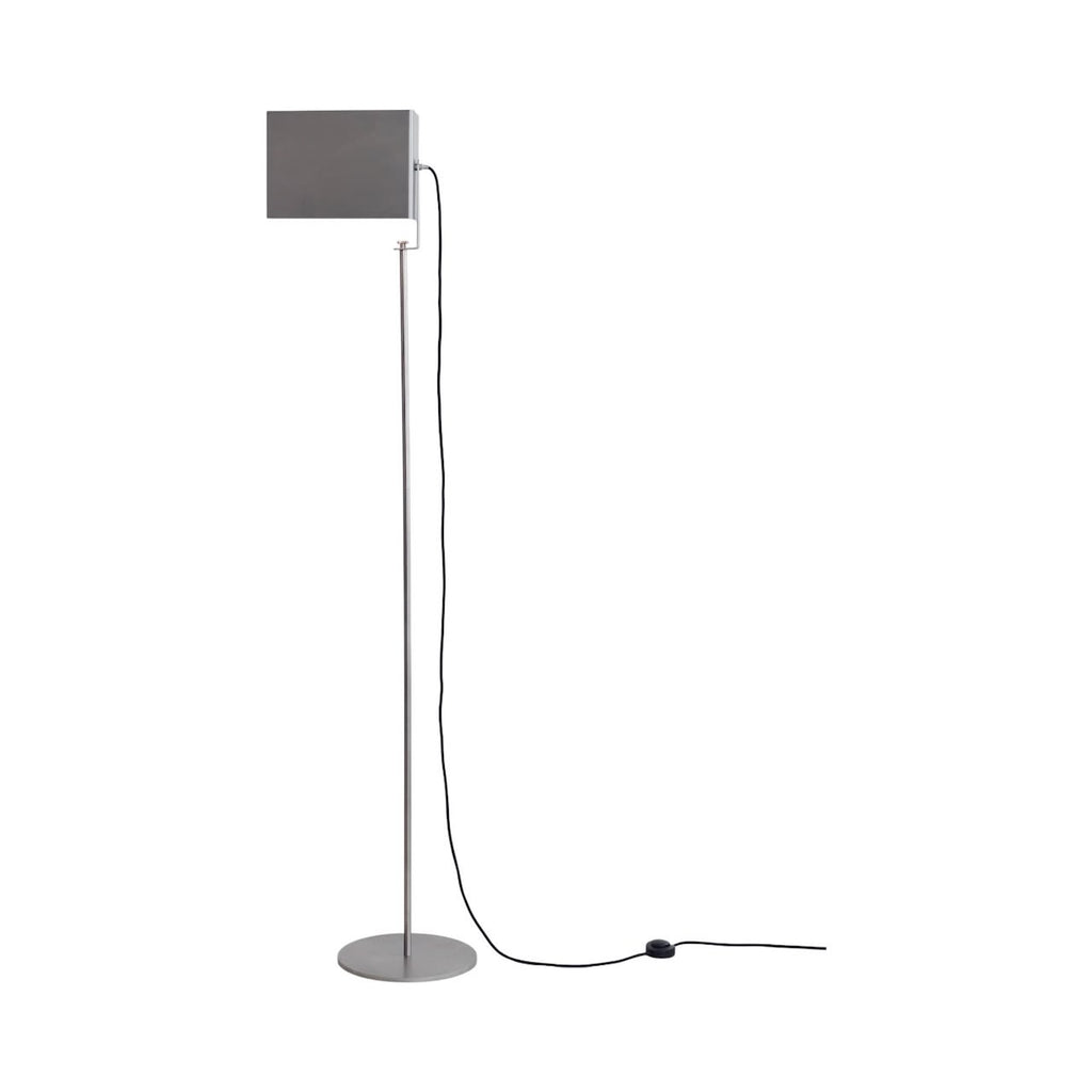 Flagpole Floor Lamp - tall, slender floor lamp with a raised shade