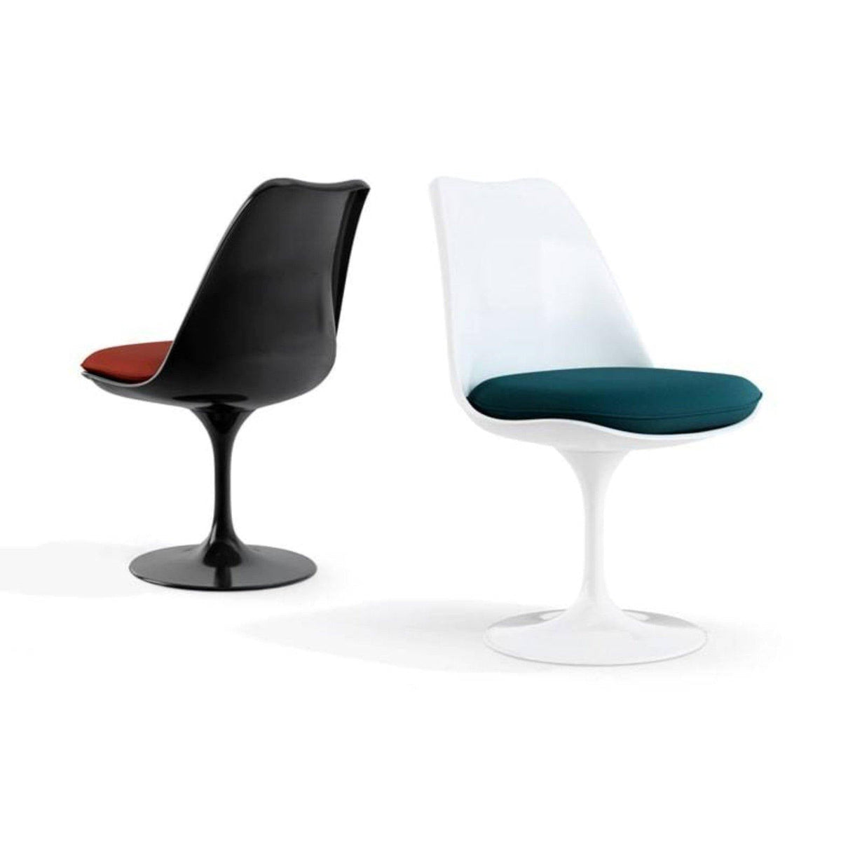 Pedestal Chair - moulded shell with seat cushion
