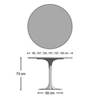 Pedestal Dining Table - round pedestal table from Nue Modern