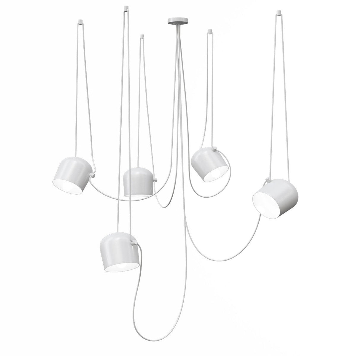 AMI Pendant Lamp - configurable pendant available with one to six heads