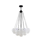 Cloud Chandelier - available in gold or black body finish