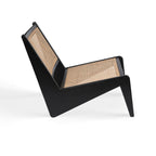 Kangaroo Lounge Chair - solid wood lounge chair with a low, reclined stance