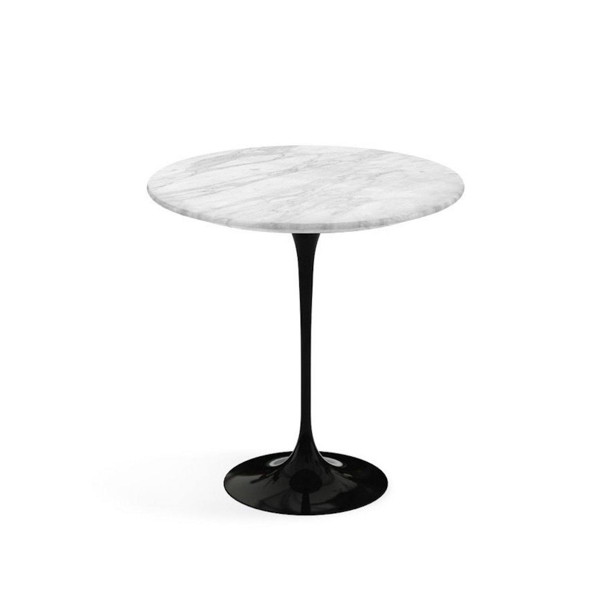 Pedestal Side Table - Marble Top - available with a Calacatta Oro marble top