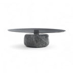 Pillet Coffee Table - clean top on a sculptural base