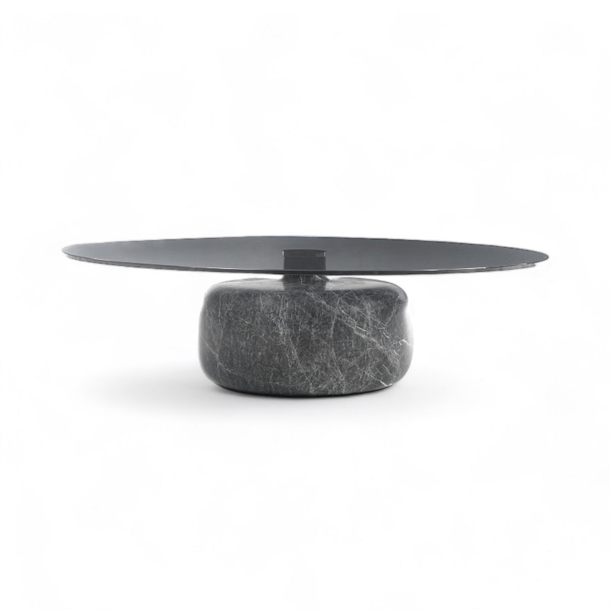 Pillet Coffee Table - clean top on a sculptural base