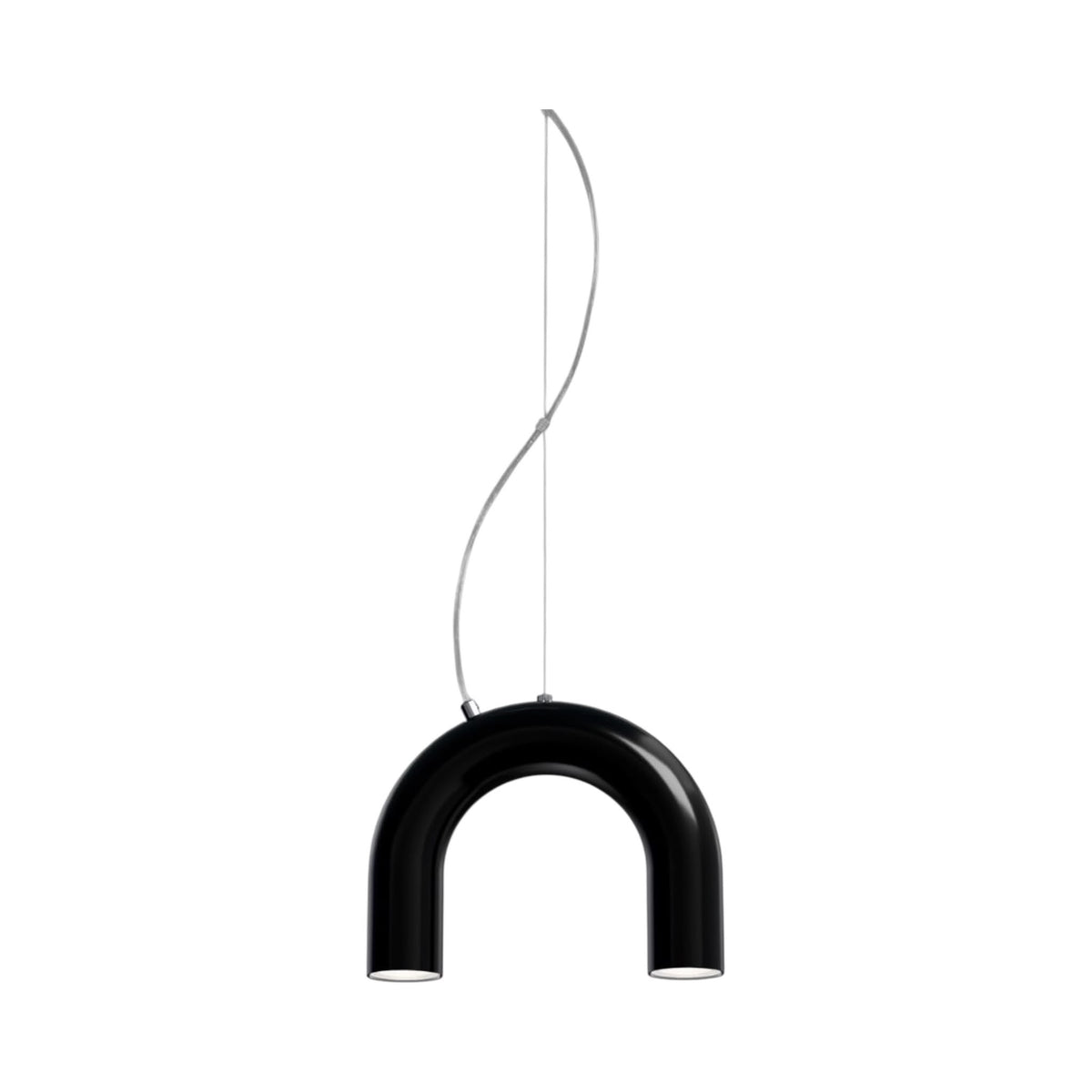 Arch Single Pendant - minimal arched ceiling pendant by Nue Modern