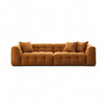Boba 3-Seater Sofa - three plump, rounded seats with softly curved lines