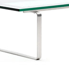 CH108 Coffee Table - precisely engineered base in solid wood
