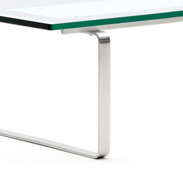CH108 Coffee Table - precisely engineered base in solid wood