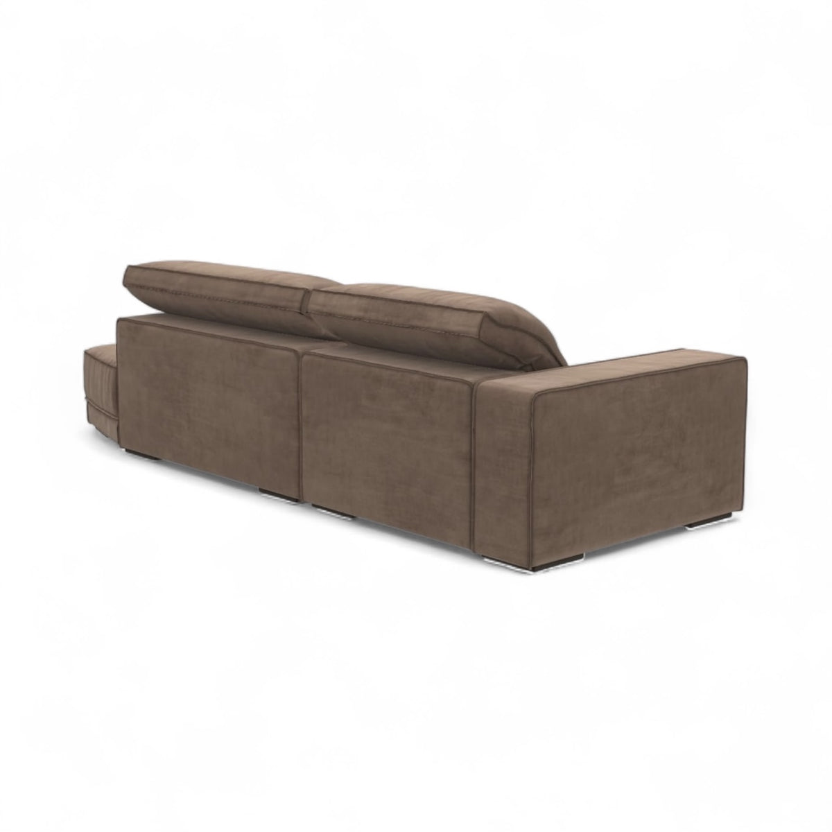 Budapest Sectional Sofa - grand European character in a curved silhouette