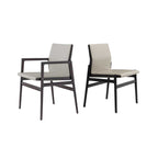 Copacabana Chair - dining and accent chair with relaxed glamour