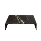 Noir Coffee Table in Sahara Noir Marble | Nue Modern