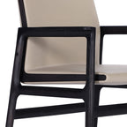 Copacabana Armchair - curved armchair for living rooms and bedrooms
