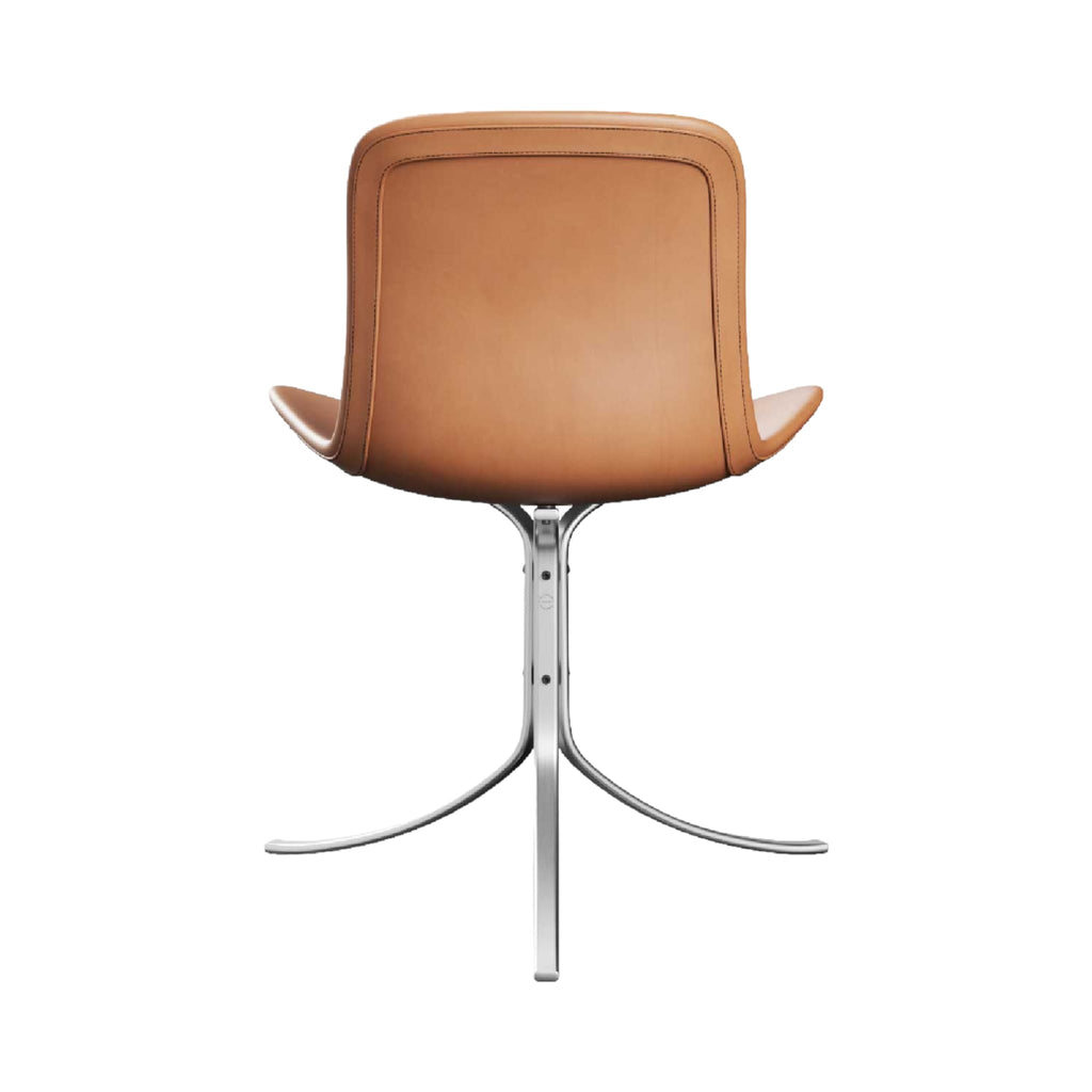 PK9 Chair - distinctive three-point steel base