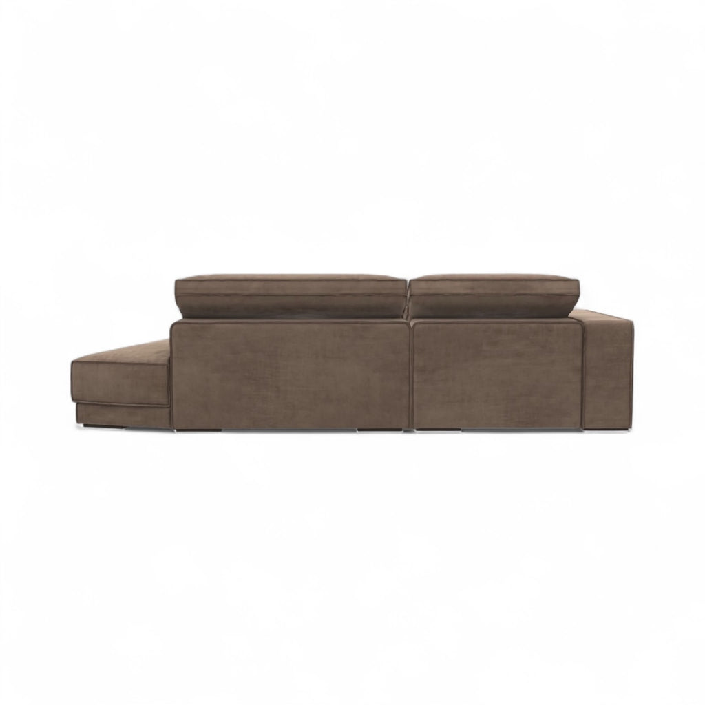 Budapest Sectional Sofa - generous cushion depth for full evening lounging