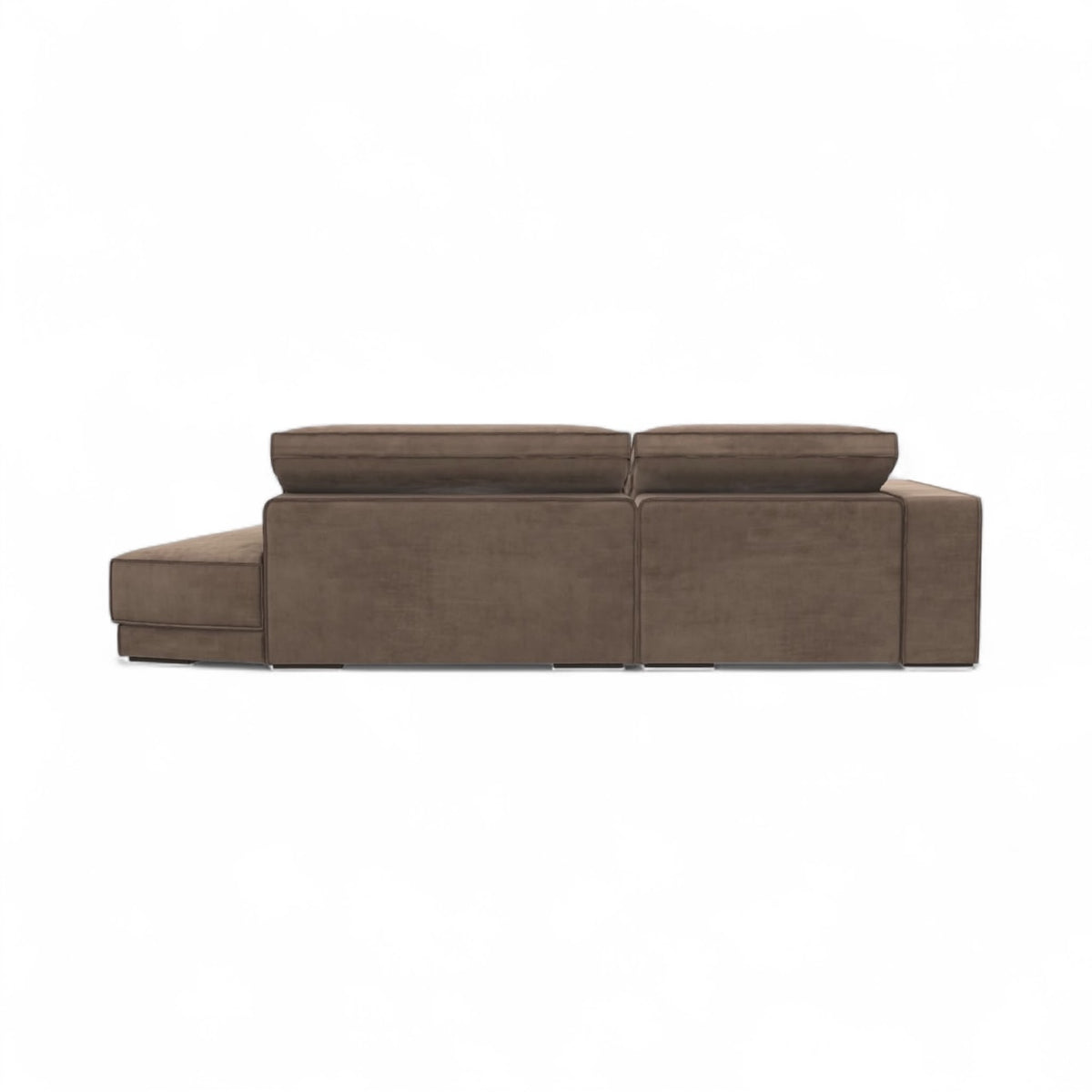 Budapest Sectional Sofa - generous cushion depth for full evening lounging