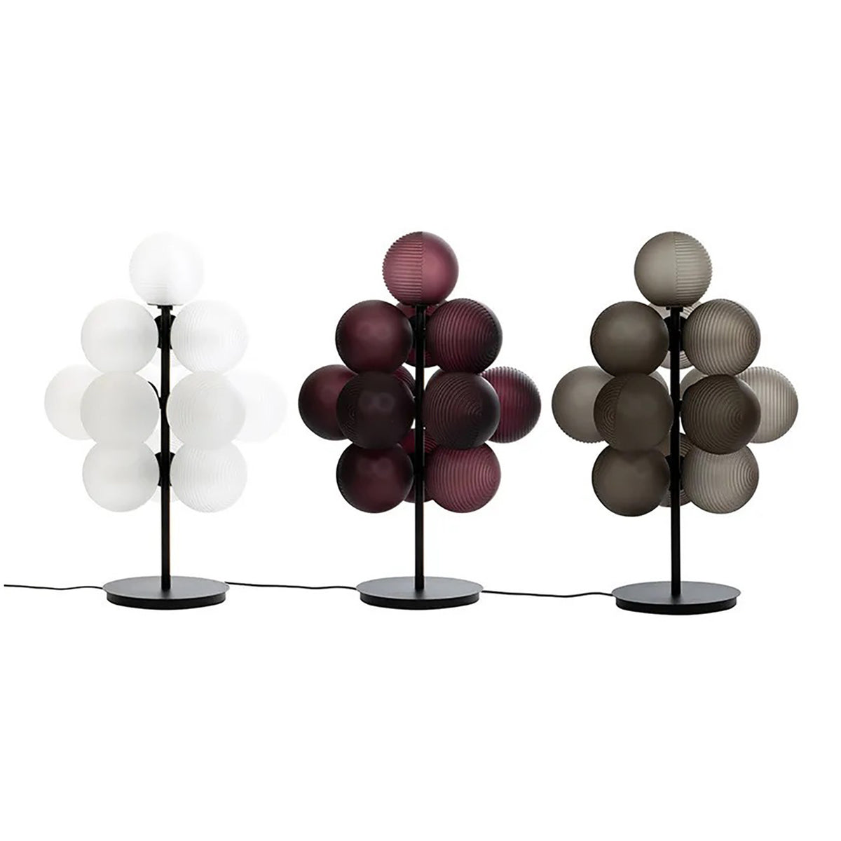 Stellar Grape Table Lamp - sturdy, well-balanced base