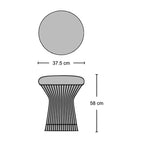Platner Stool - wire stool from Nue Modern