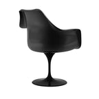 Pedestal Armchair - 1950s-inspired pedestal armchair