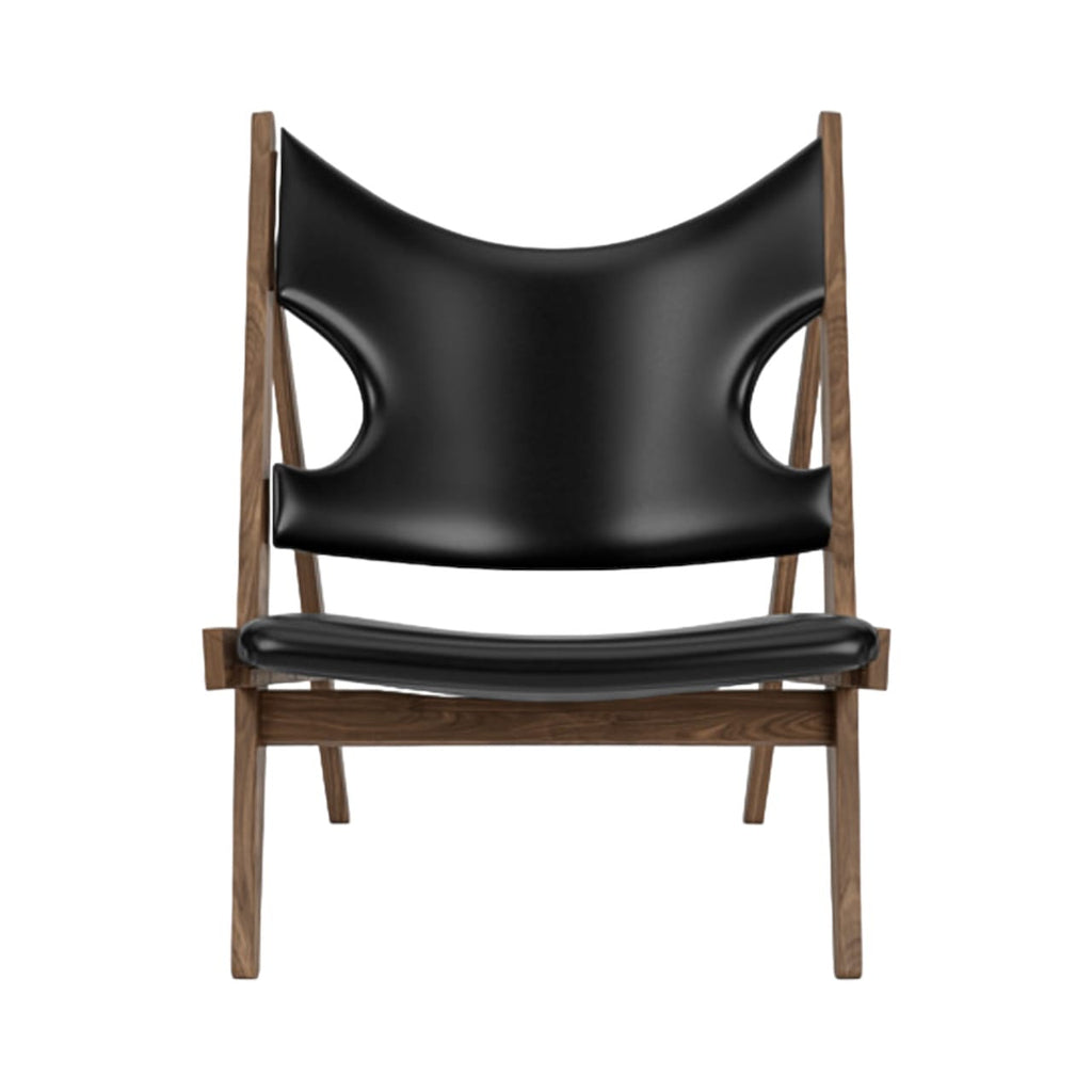 Knitting Lounge Chair - armless sides leaving elbows free
