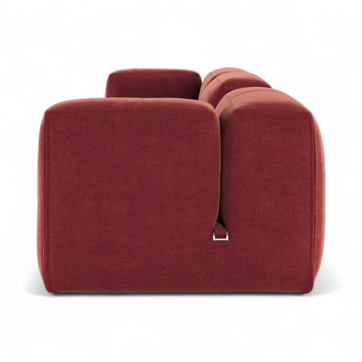 Le Mura Sofa Comb 3 - low-slung modular seating with upholstered walls