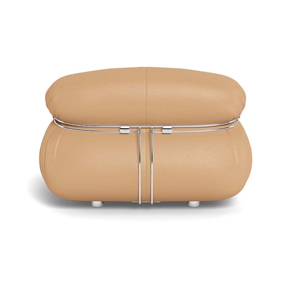 Soriana Lounge Chair - polished chrome clasp