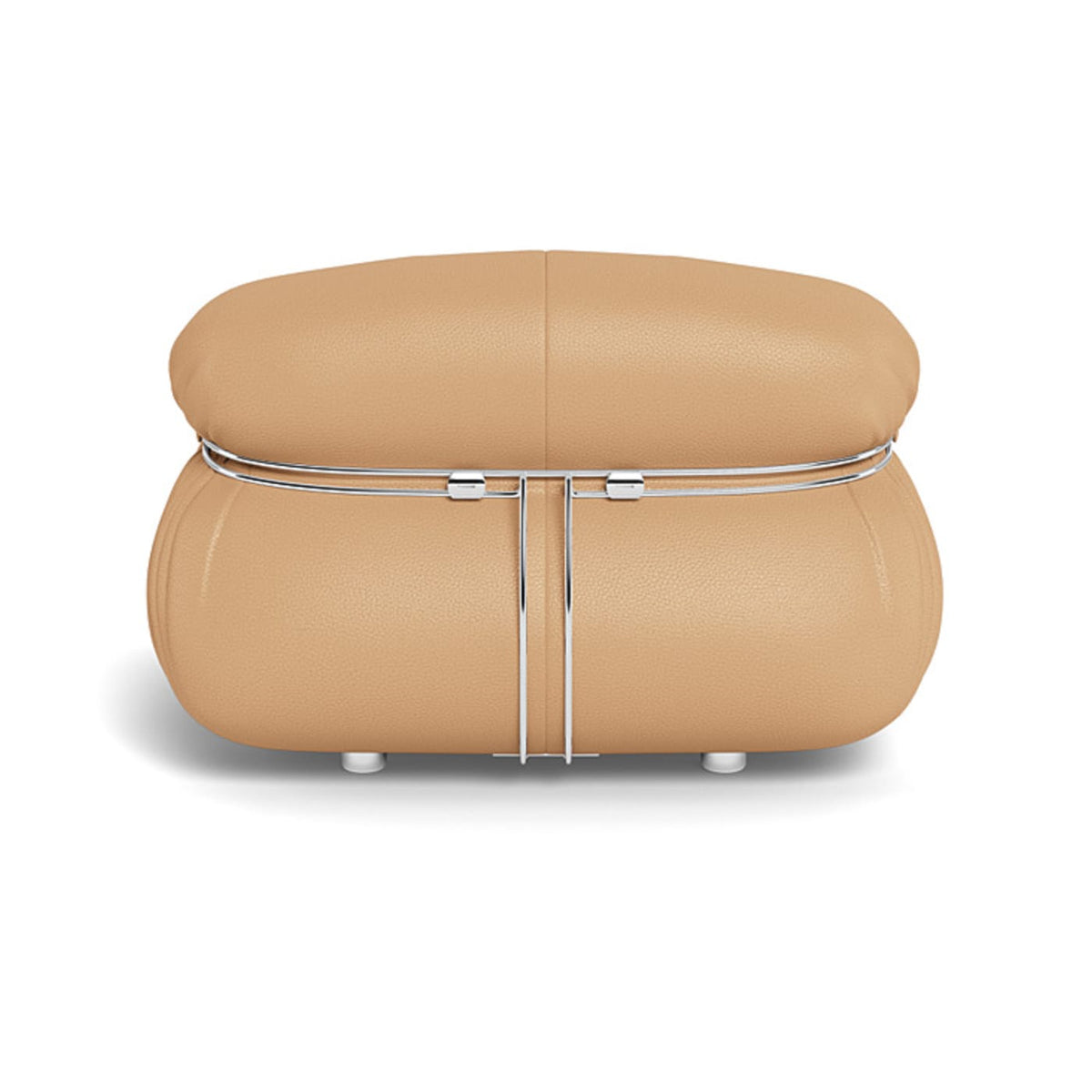 Soriana Lounge Chair - polished chrome clasp