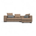 Portman 3-Seater Sofa with Chaise - L-shaped sofa with integrated chaise