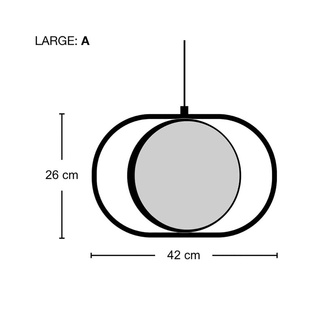 Kuu Pendant Lamp - available in a small size