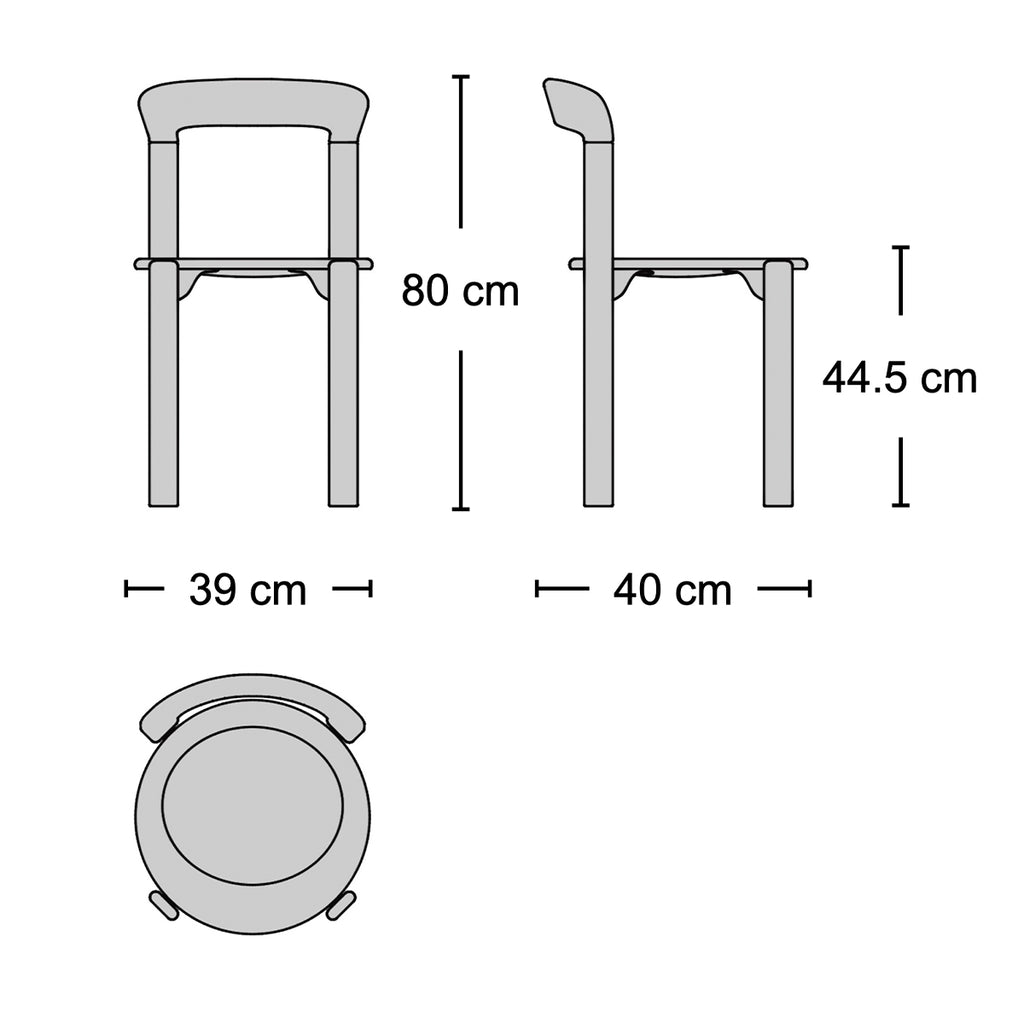 Rey Chair - wooden dining chair from Nue Modern