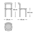 Rey Chair - wooden dining chair from Nue Modern