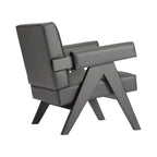 Capitol Armchair - Pierre Jeanneret-style lounge chair from Nue Modern