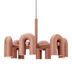 Cirkus Chandelier - playful multi-shade pendant light for dining tables