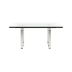 CH106 Coffee Table - crisp rectangular top on a precise wooden base