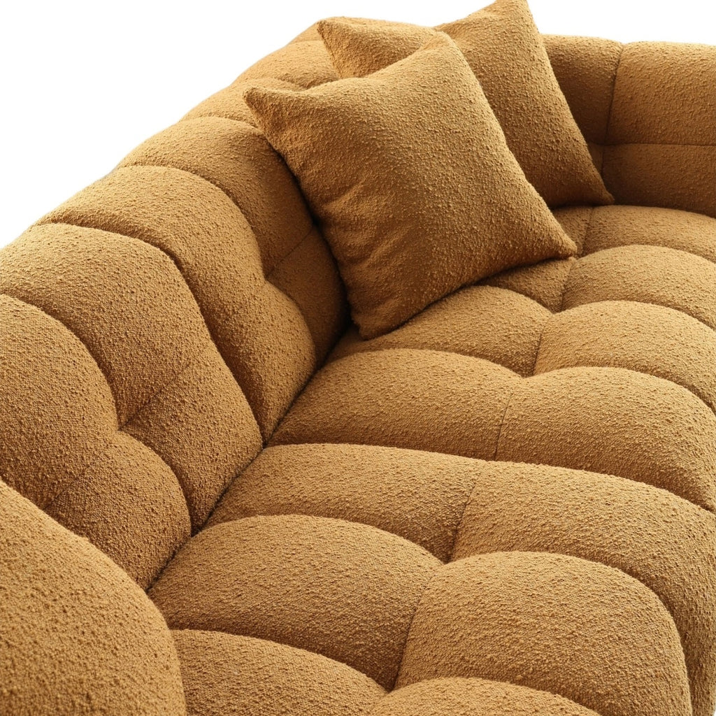 Boba 3-Seater Sofa - deep seat cushions that look freshly plumped