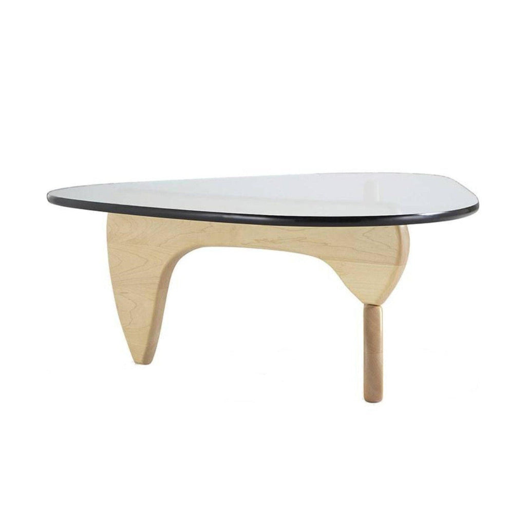 Noguchi Coffee Table - thick glass top