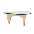 Noguchi Coffee Table - thick glass top