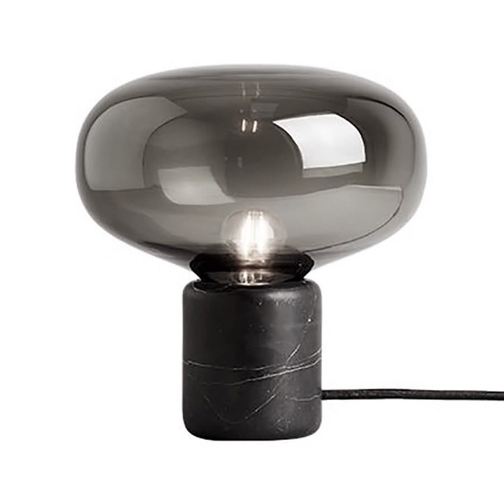 Karl-Johan Table Lamp - mushroom-shaped glass table lamp