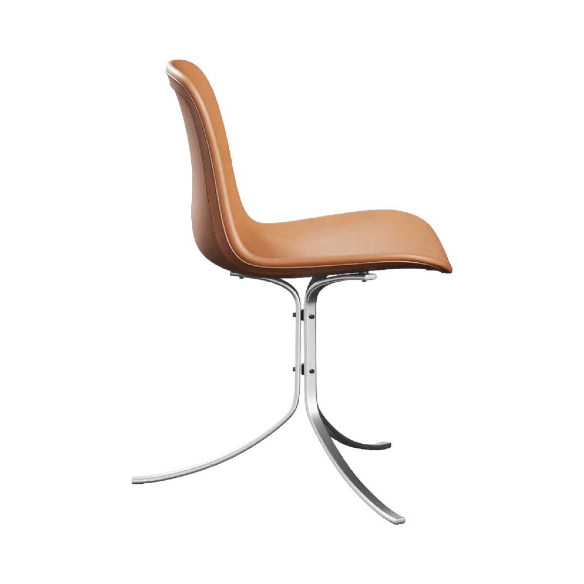 PK9 Chair - Tan Leather | Nue Modern
