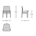 Tre 3 Dining Chair - dining chair from Nue Modern