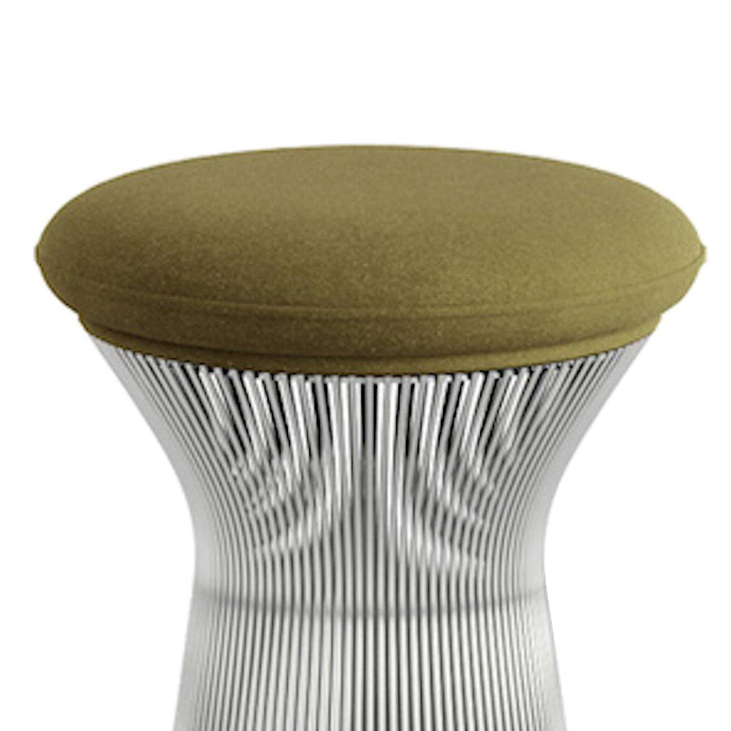Platner Stool - shimmering wire rod base